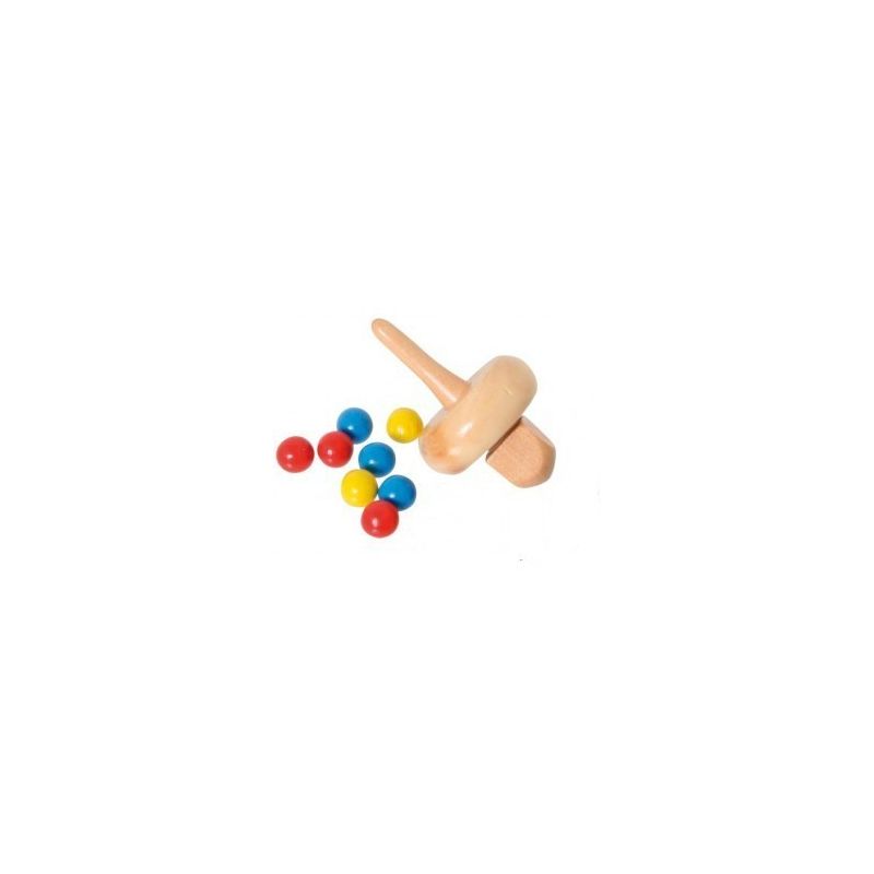 Set Toupie et billes pour Octoroulette ou virolon Set Toupie et billes pour Octoroulette ou virolon