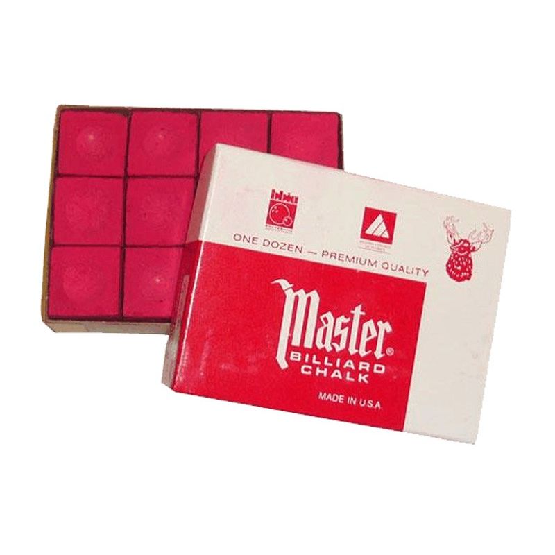 Boite de 12 craies Master rouges Boite de 12 craies Master rouges