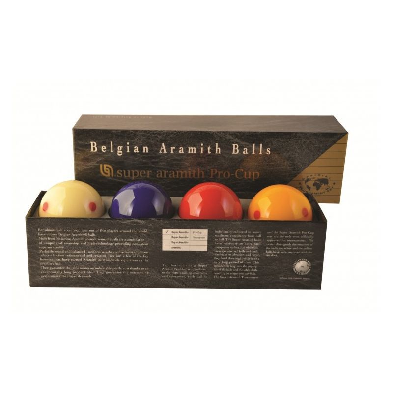 Billes FR super Aramith pro cup 4 billes Billes FR super Aramith pro cup 4 billes