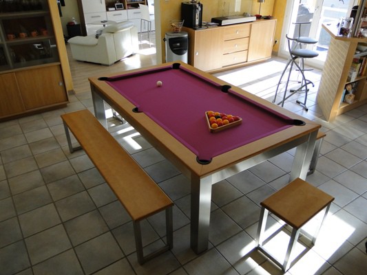 billard fait maison