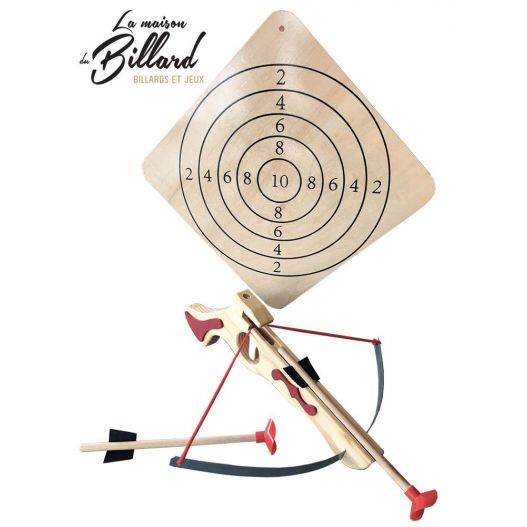 JEUX DE FLECHETTES EN BOIS AVEC 2 FLECHETTES PM 17-4