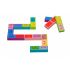 Jeu de la tour en bois 3 en 1 : Memory, Dominos et Jenga.