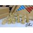 echec multi jeux en bois