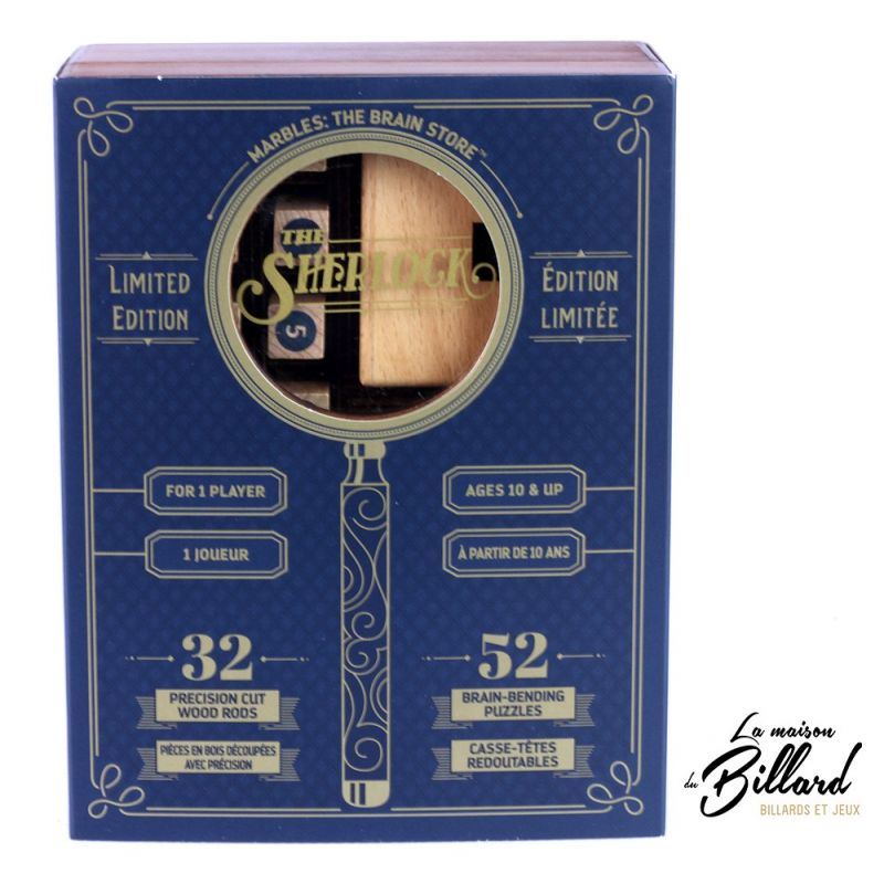 The Sherlock, un puzzle pour amateurs de beaux jeux casse tête.