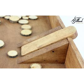 jeu puce en bois