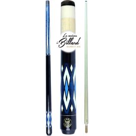 Queue de billard Francais Lynx Pro 80 Bleue