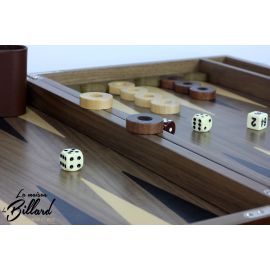 Mallette Backgammon Pro version LUXE