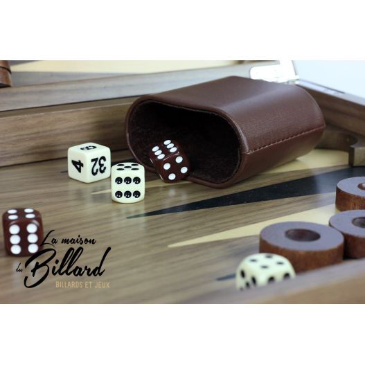 Mallette Backgammon Pro version LUXE