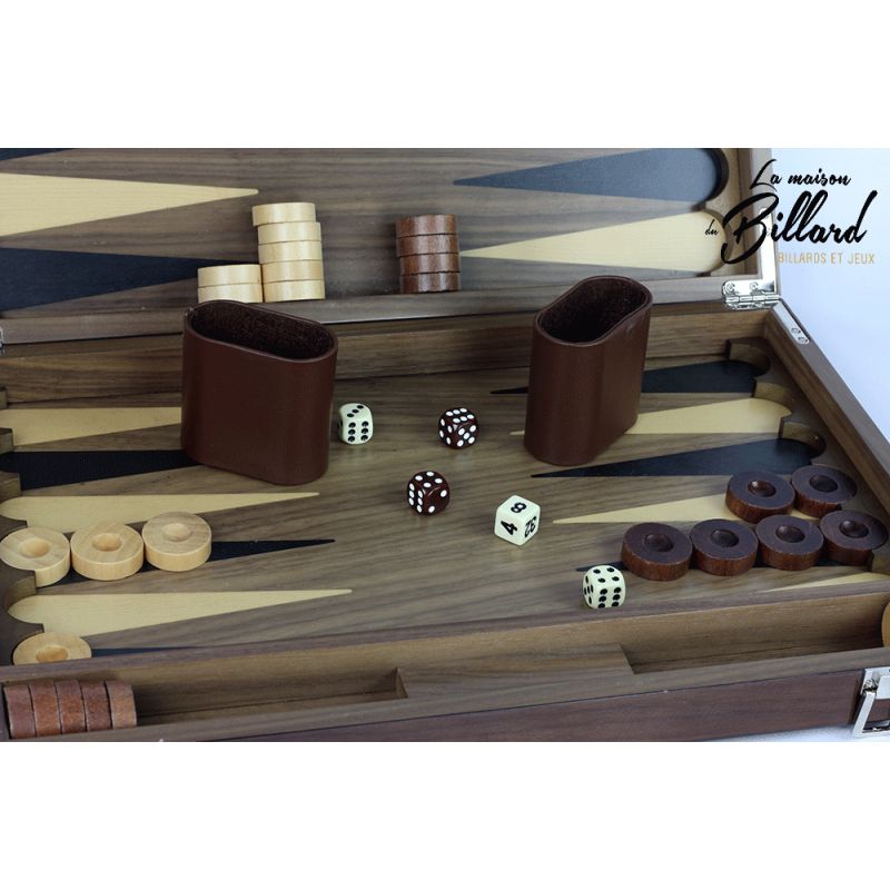 Mallette Backgammon Pro version LUXE