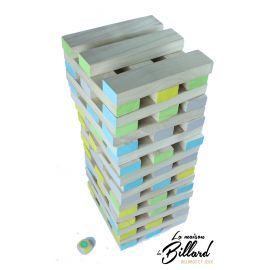 Jeu de la tour XXL. Jenga géant version 4 à 6 joueurs