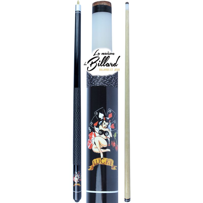 Queue de billard Mixte "Lucky Pin up"