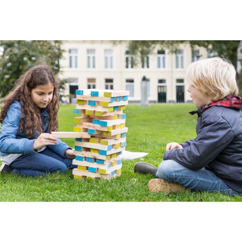 Jeu de la tour XXL. Jenga géant version 4 à 6 joueurs. Envoi sous 24H