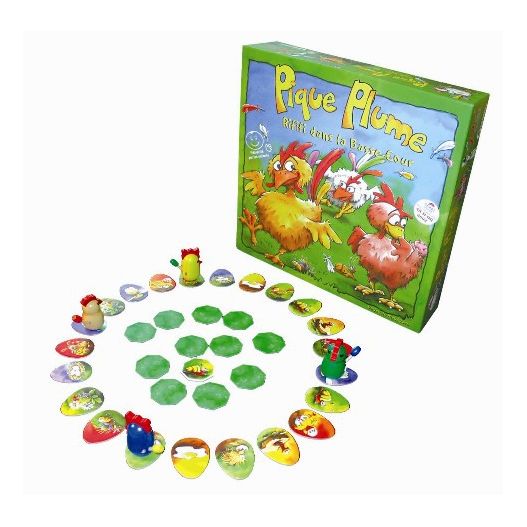 Pique Plume – Jeu de société pour la mémoire des enfants