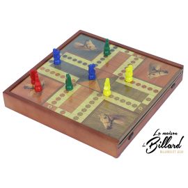 Coffret 5 jeux en bois Vintage - Style 1930