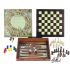 Coffret 5 jeux en bois Vintage. Style 1930