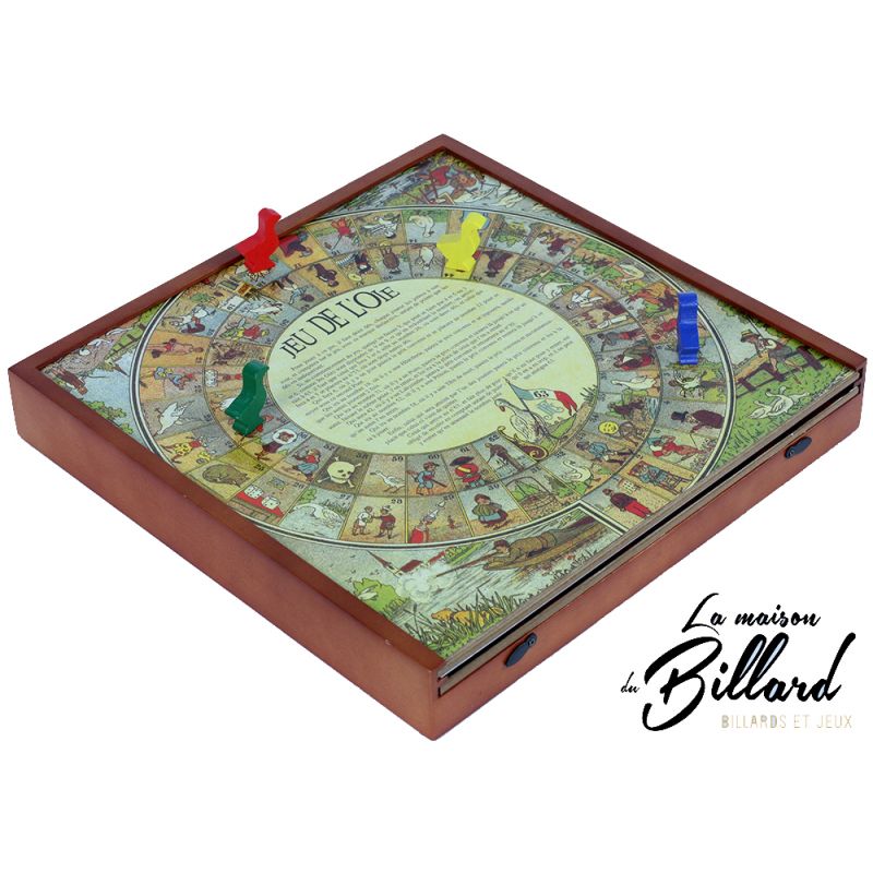 Coffret 5 jeux en bois Vintage - Style 1930