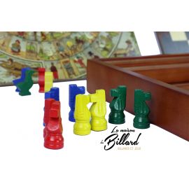 Coffret 5 jeux en bois Vintage - Style 1930