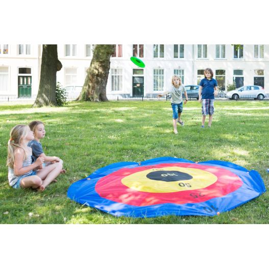 Jeu de fléchettes extérieur pour enfant - Cible XXL et fléchettes en tissu  pour jouer en famille