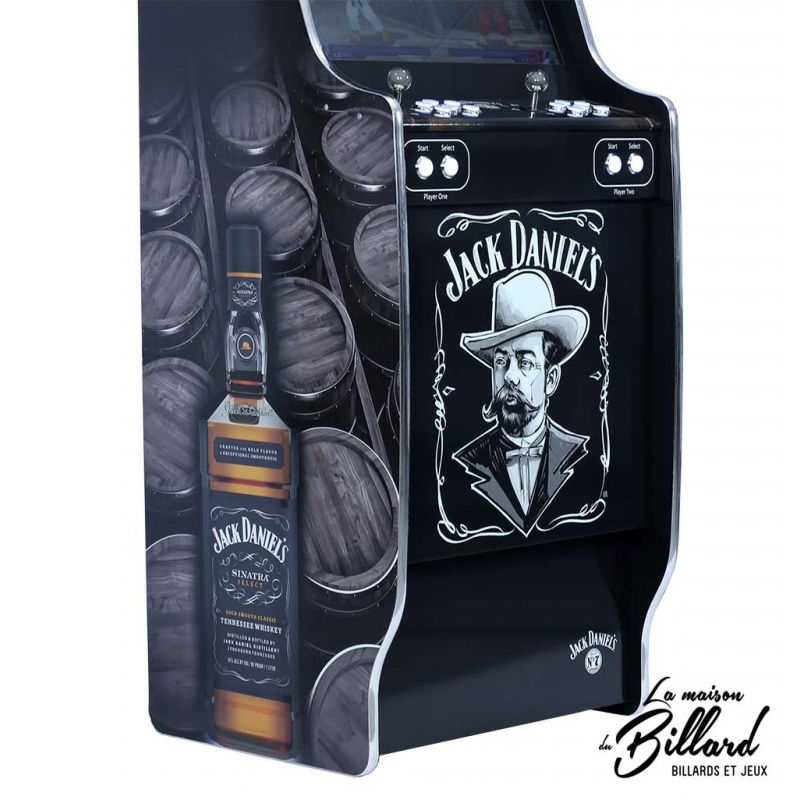Borne arcade multijeux jack daniels