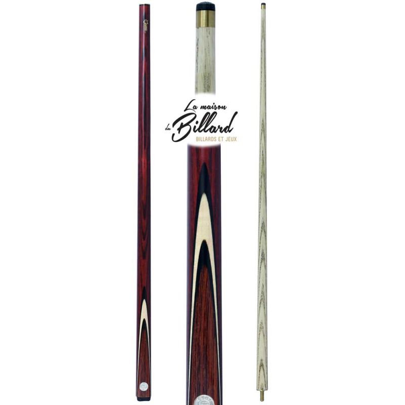 DOOKAA Queue de Billard 145 cm Adulte Queue de Billard Francais  Professionnel Queue de Billard 20 oz, tête Centrale, 10MM, Style  Britannique, Noir