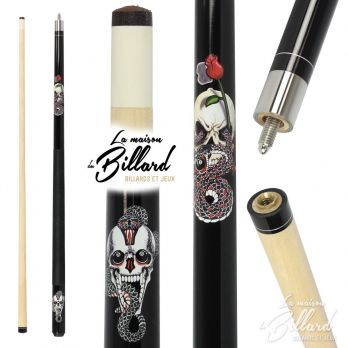 Queue billard Gothique tête de mort