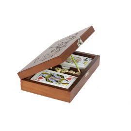 Nouveau Coffret Cartes et dés "Elégance".