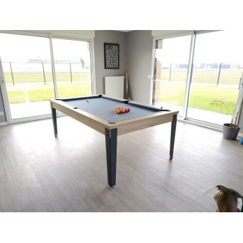 Billard américain Convertible 2m06 - Pack Billard table Design