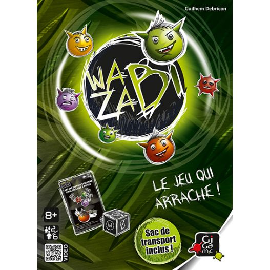 Wazabi 10 ans ,Jeu de société d'ambiance ,Gigamic