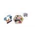 Jeu en bois enfants adultes puzzle ruche