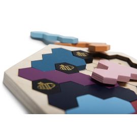 jeu en bois adultes puzzle ruche