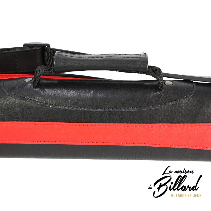 Etui rigide STYLE SY-2 rouge/noir 85cm - JMC Billard