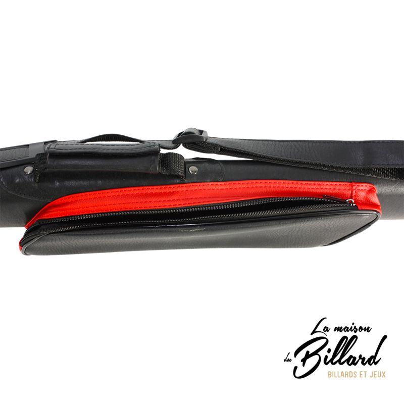 Etui rigide STYLE SY-2 rouge/noir 85cm - JMC Billard