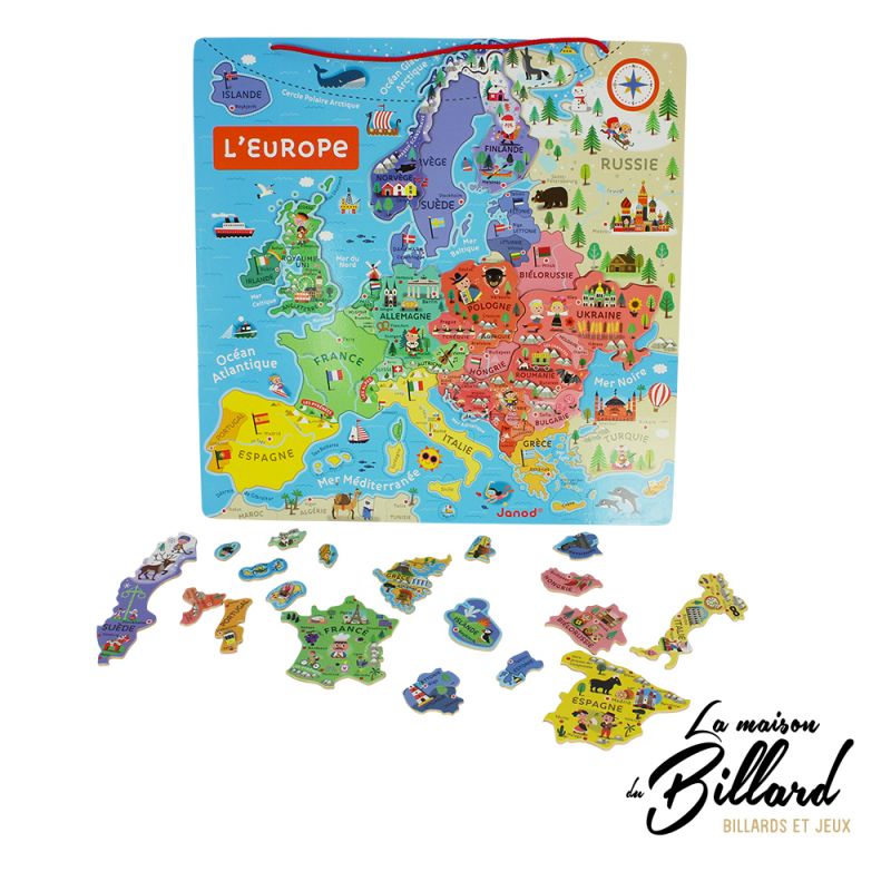 Cartes europe magnetique