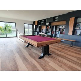 Atelier : Un billard haut de gamme, au style authentique et industriel