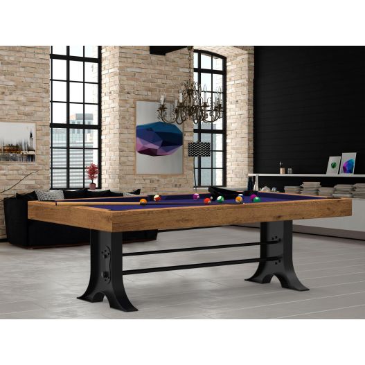 Atelier : Un billard haut de gamme, au style authentique et industriel