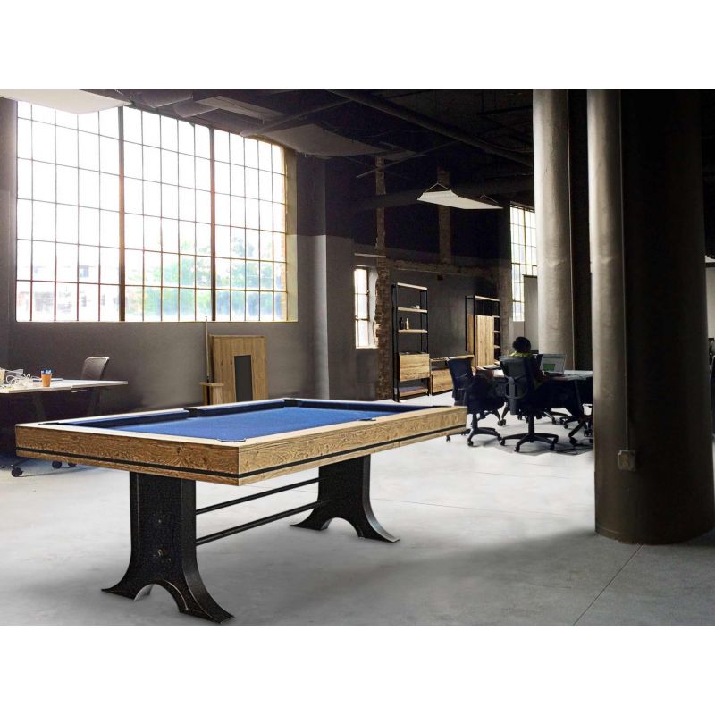 Atelier : Un billard haut de gamme, au style authentique et industriel