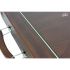 Backgammon en mallette. Fabrication haut de gamme en bois