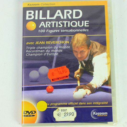 Déstockage : DVD Billard artistique
