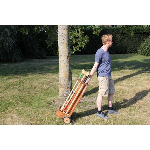 Chariot adulte pour jeu croquet