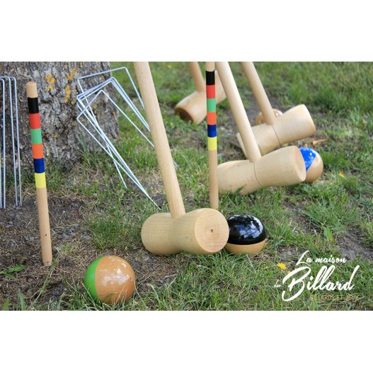 Jeu de croquet haut de gamme