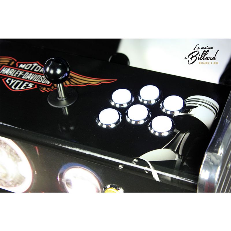 Clavier jeux vintage arcade harley davidson