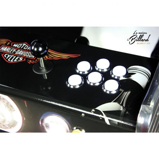 Clavier jeux vintage arcade harley davidson
