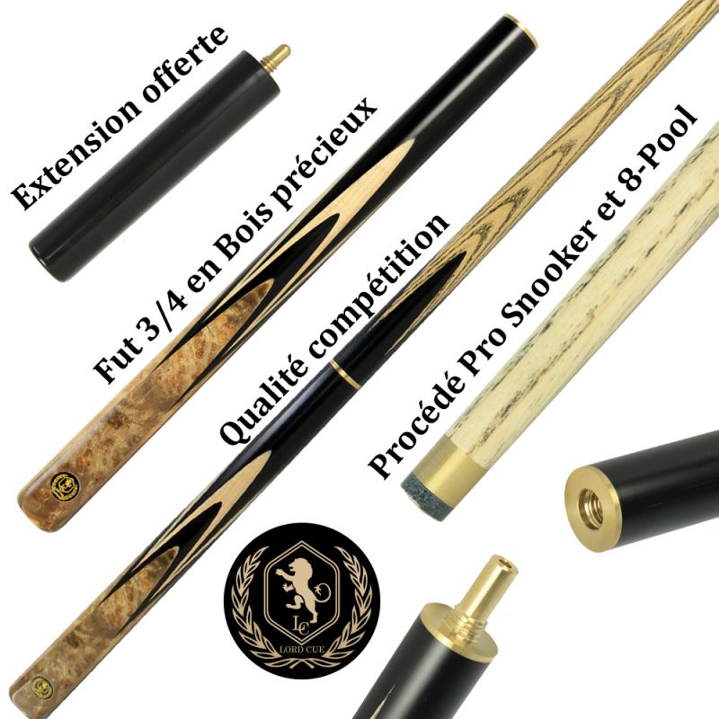 Tous les Accessoires pour Billard et joueurs (queues, billes...)