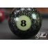 Boule noir billard