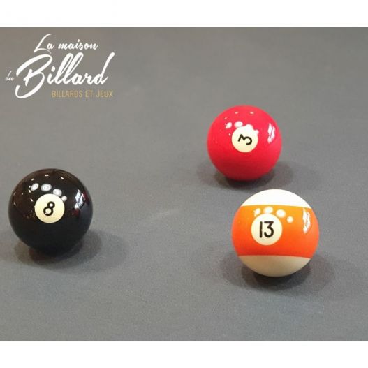 Bille de billard américain d'entraînement ARAMITH Jim Rempe - 57.2 mm -  Eurobillards