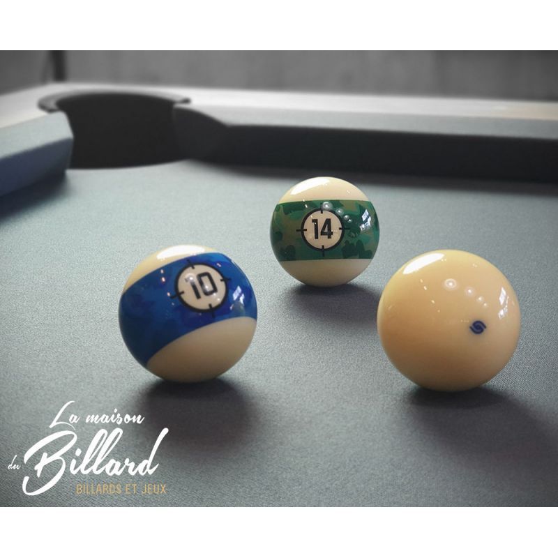 Boule billard militaire