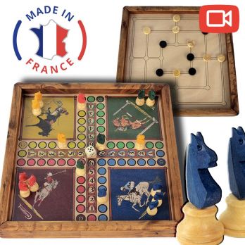 Rummy ou Rummikub - jeu en bois - coffret bois, PHILOS  La Boissellerie  Magasin de jouets en bois et jeux pour enfant & adulte