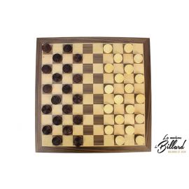 jeu de dames en bois