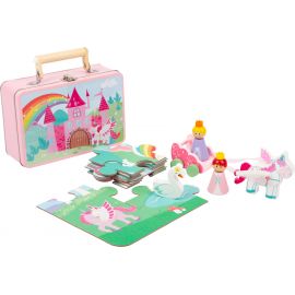 Valise licorne et puzzle