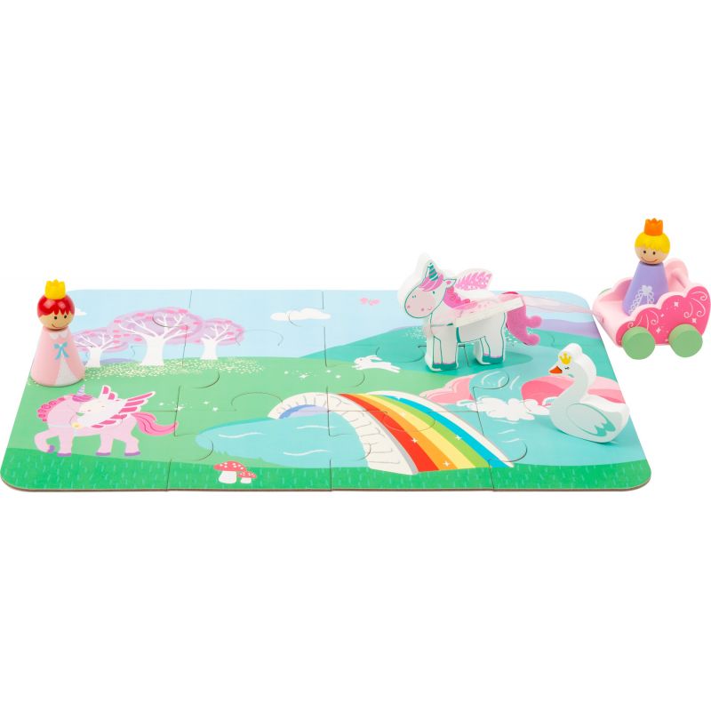 Valise licorne et puzzle